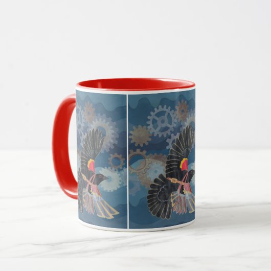Mug Foule de Blackbird (Devant gauche)