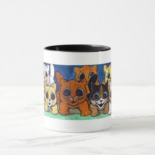 Mug Foule de Chats, Louis Wain (Centre)