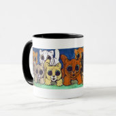 Mug Foule de Chats, Louis Wain (Devant gauche)