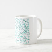 Mug Foule de Kawaii (Devant droit)