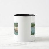 Mug Foules Nager dans la rivière russe (Centre)