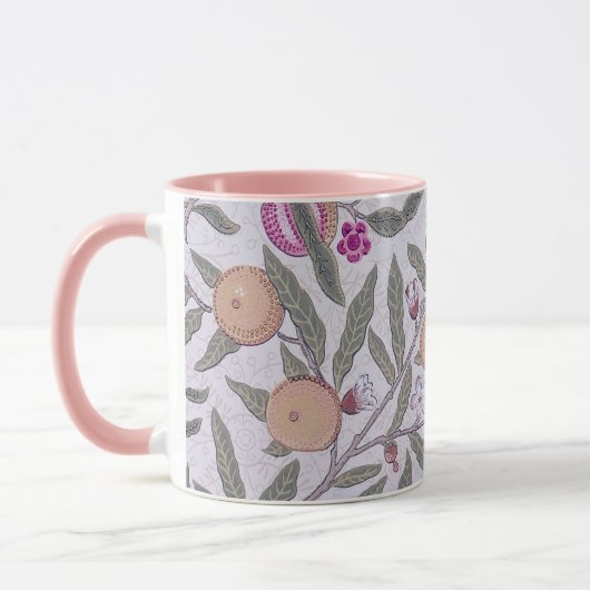Mug Four Fruit, William Morris (Gauche)