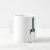 Mug fourche de jardin (Devant gauche)