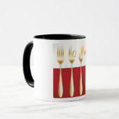 Mug Fourches d'or (Devant gauche)