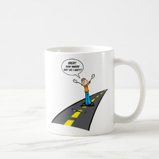 Mug Fourchette dans la route