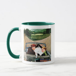 Mug Fourchette dans la route