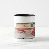 Mug Fourgonnette de livraison de dessin animé rétro (Centre)