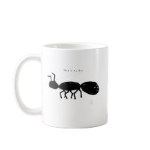Mug Fourmi Drôle - Cadeau Animal Mal Dessiné