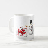 Mug fourmis de neige (Devant gauche)