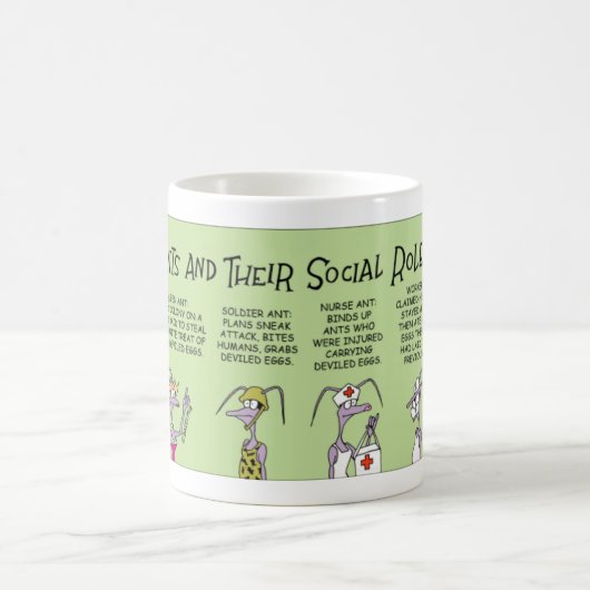 Mug Fourmis et leurs rôles sociaux (Centre)