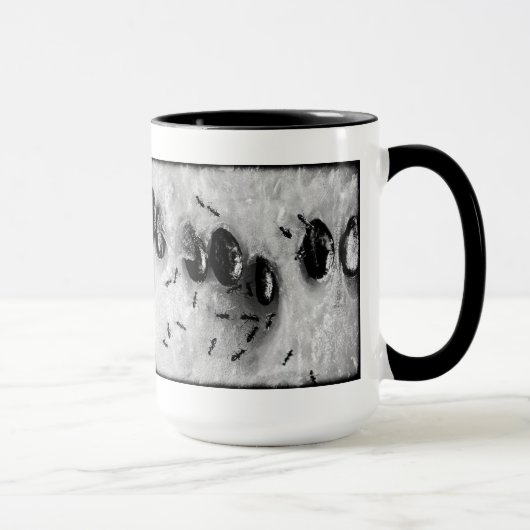 Mug fourmis faisant du surf (Droite)