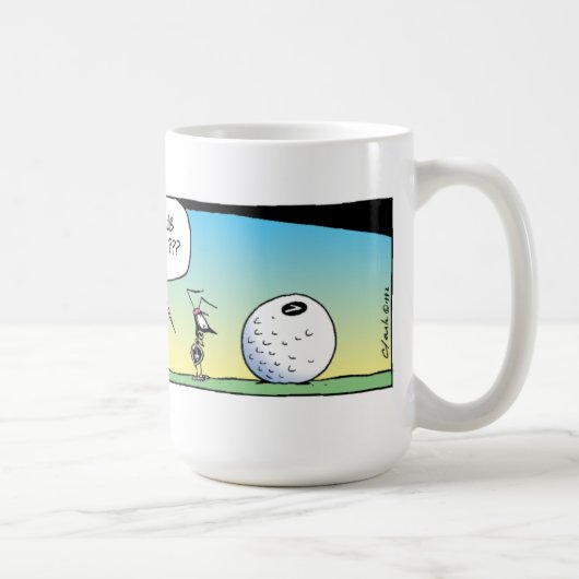 Mug Fourmis jouantes au golf de marais (Droite)