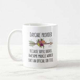Mug Fournisseur de garderie Idée de cadeaux amusante d