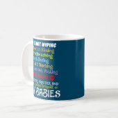 Mug Fournisseur de soins pour enfants Funny Garderie  (Devant gauche)