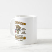 Mug Fournitures de pirates de Pegleg Pete (Devant gauche)