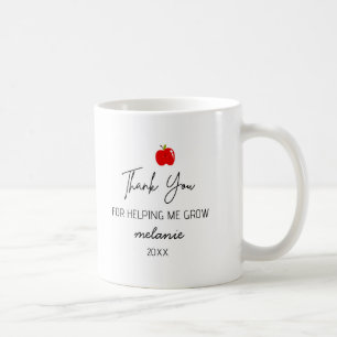 Mug Fournitures scolaires arc-en-ciel personnalisé Mer