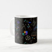 Mug Fournitures scolaires motifs, école (Devant gauche)