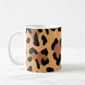 Mug Fourrure abstraite de léopard (Gauche)