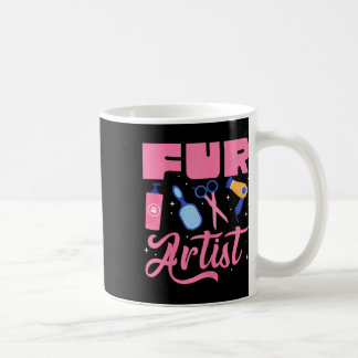 Mug Fourrure Artiste Chien Groomer Animaux Animaux Ani