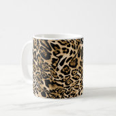 Mug Fourrure de léopard d'Afrique : Texture d'animal s (Devant gauche)