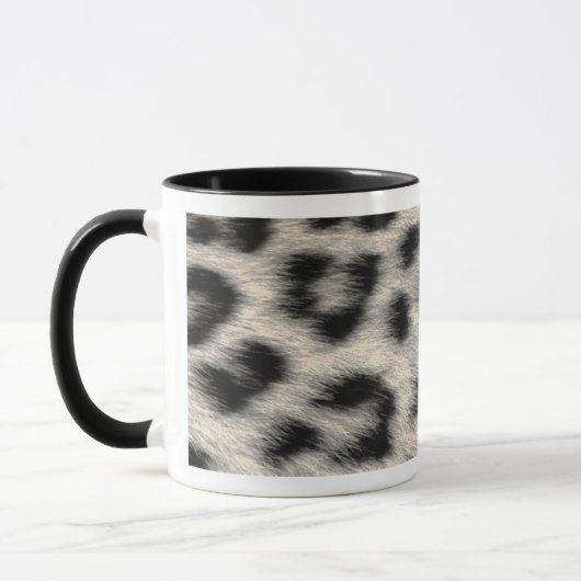 Mug Fourrure de léopard des neiges (Gauche)