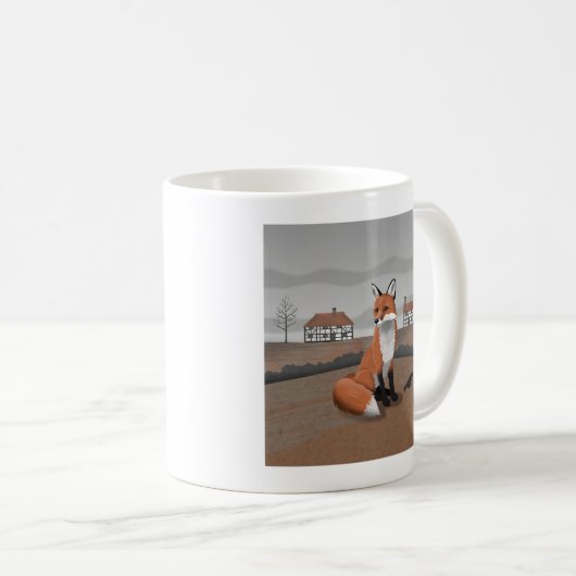 Mug Fox (Devant droit)
