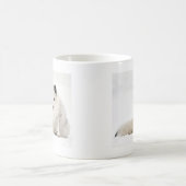 Mug Fox arctique dans la neige (Centre)