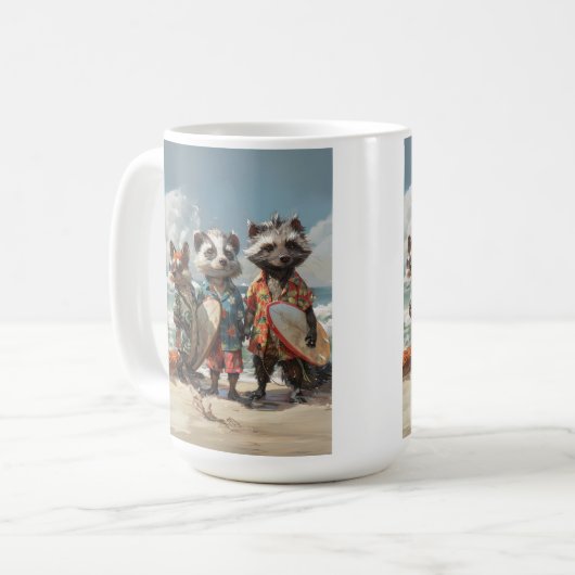 Mug Fox Beach Bandits Surfers (Devant gauche)