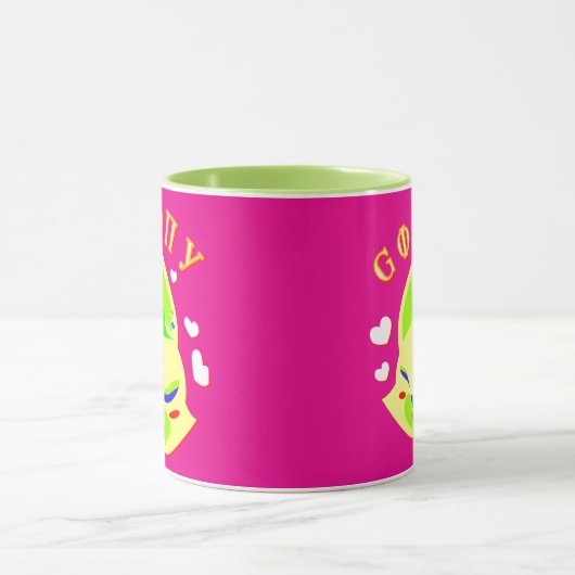 Mug fox cartoon (Centre)