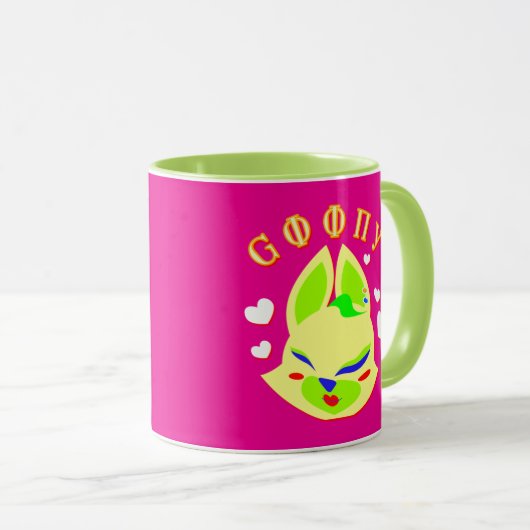 Mug fox cartoon (Devant droit)