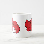 Mug Fox courbé de sommeil (Centre)