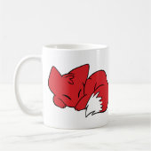 Mug Fox courbé de sommeil (Gauche)