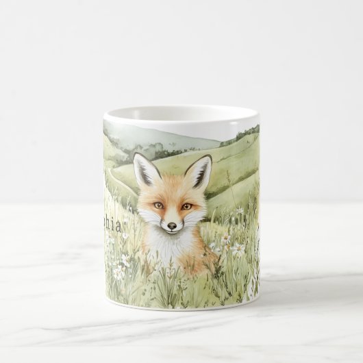 Mug Fox Daisy Flowers (Centre)