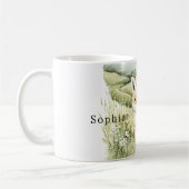 Mug Fox Daisy Flowers (Gauche)