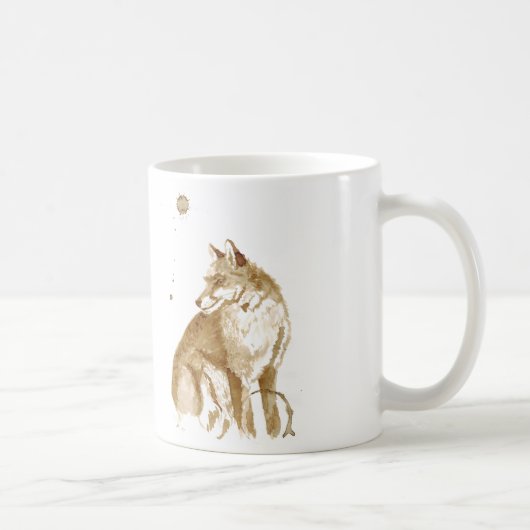 Mug Fox de café (Droite)