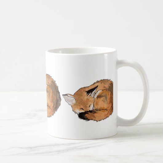 Mug Fox de sommeil (Droite)