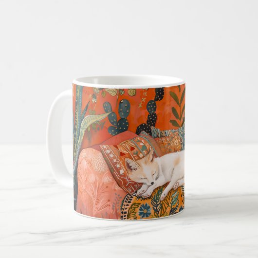 Mug Fox dormant (Devant gauche)