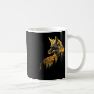 Mug Fox Forest Nature Lover Mountains Randonnée Campin