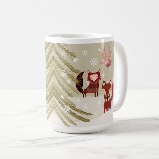 Mug Fox Friends (Devant droit)