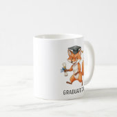 Mug Fox Graduation Personalized (Devant droit)