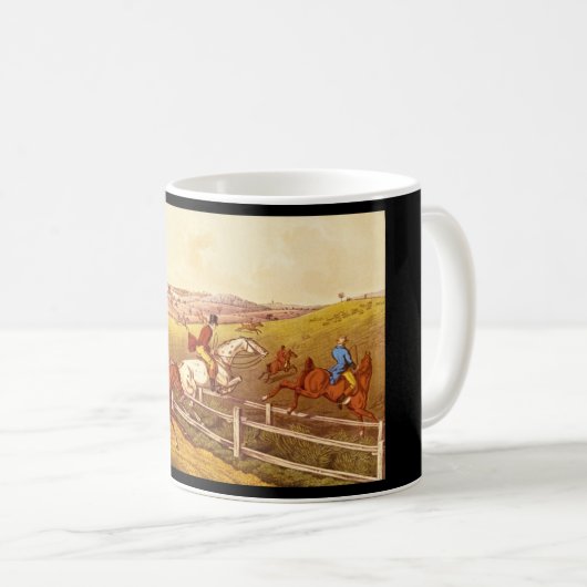 Mug Fox Hunting', Henry Alken_Engravings (Devant droit)