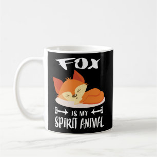Mug Fox is My Spirit Animal Funny Cadeau