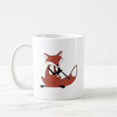 Mug Fox jouant la clarinette (Gauche)