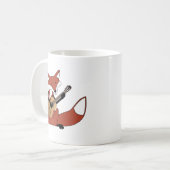 Mug Fox jouant la guitare (Devant gauche)