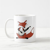 Mug Fox jouant le banjo (Gauche)