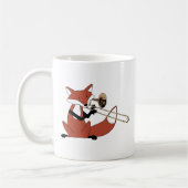 Mug Fox jouant le trombone (Gauche)