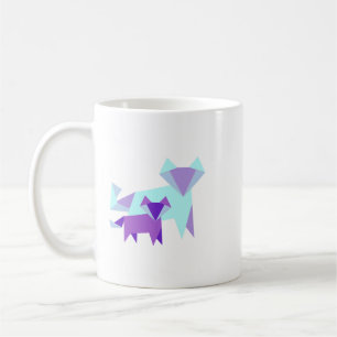 Mug Fox Lover Cool regarder mère bébé Fox mignonne Ori