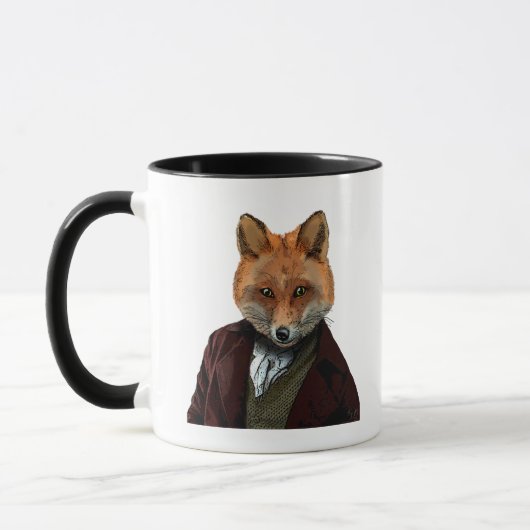 Mug Fox Portrait 2 (Gauche)