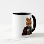 Mug Fox Portrait 2 (Devant droit)