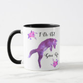 Mug Fox pourpre et roses roses je n'abandonne pas la (Gauche)